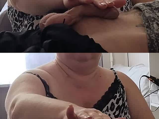 Mother-in-law Came to Suck a Dick to Swallow a Portion of Sperm