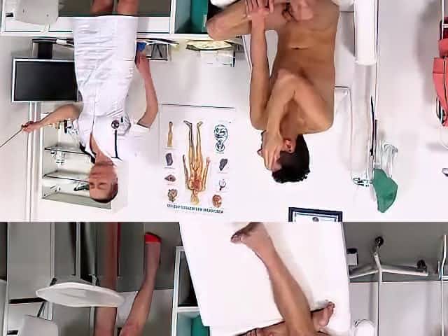 Stud Is Naked At The Doctors And Lets The Nurse Stroke Him