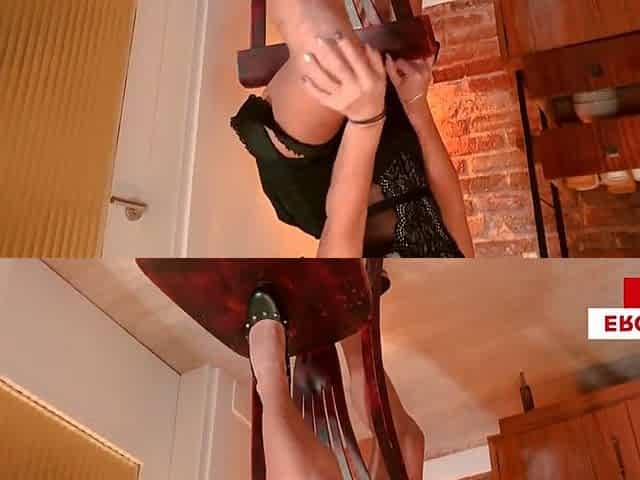 Spicy Latin chick Frida Sante is a messy screw doll! (English)