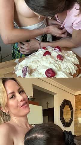 Lesbian Massy Cake with Maya Rose