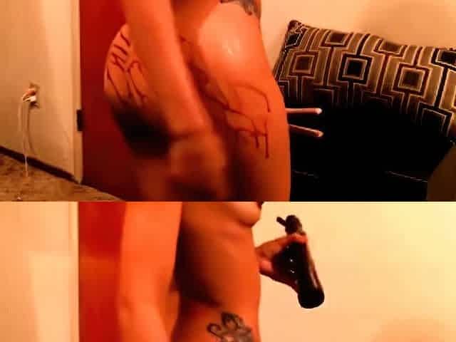Chocolate Syrup on Her Perfect Booty