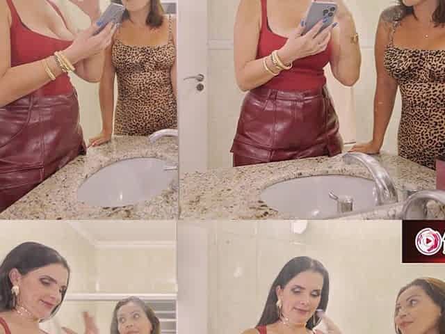 Agatha Step-mom and Luiza Ambiel in "peeker" Watching My Friend Fuck Her Friend so I Can Get in on the Action!