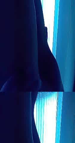 Tanning his ass and his aperture