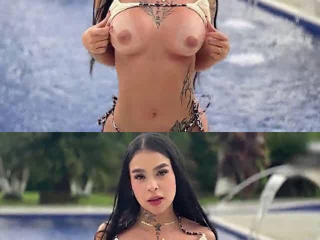 Gorgeous youthful Colombian hotty gets banged after a day at the pool! Michelle Bunny7.