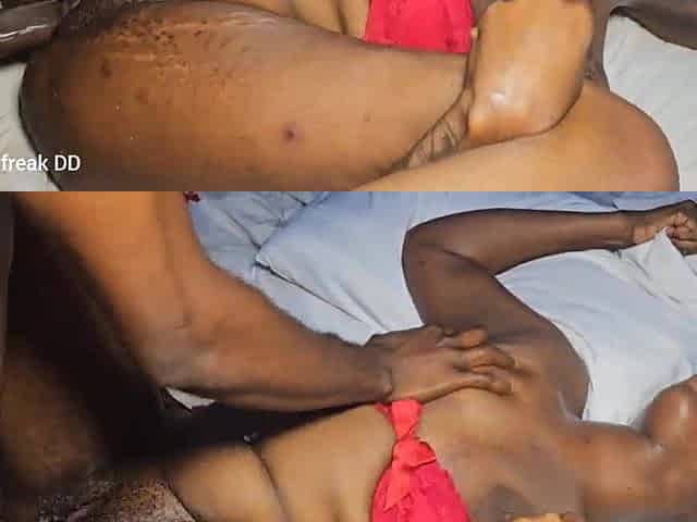 Lagos stripper likes to lick cum