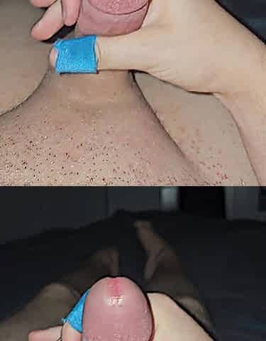 I tried edging but had a glad accident