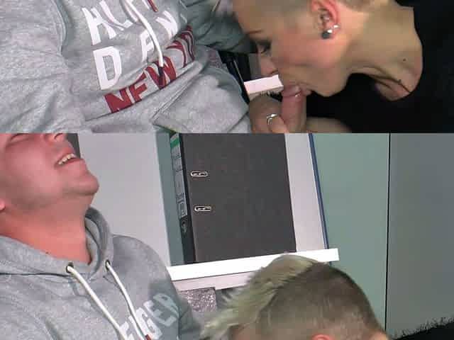 German short haired stepmother seduces her stepson