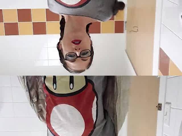 Pissing On The Gas Station Floor In Fishnets