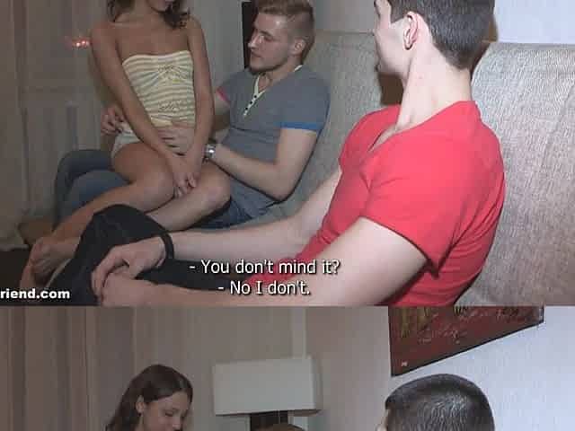 Naked russian teen Foxy Di in cuckold porn