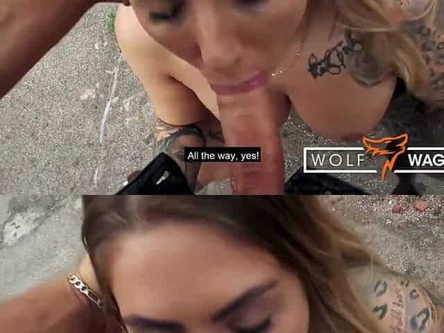 Risky Hawt Outdoor Screw with German Curvy Wench