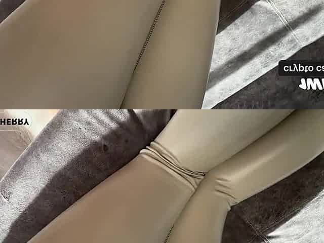 What a Pretty View when a Gap Appears in Those Leggings! now U Can Stic...