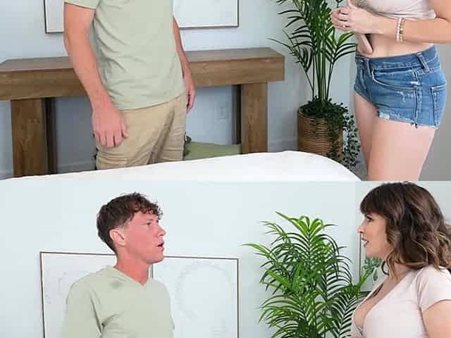 I cum deep inside my best friends hot mom for a raw fill