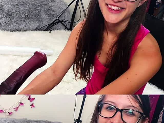 Webcam fun mature brunette with toys cum on cam