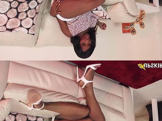 Black Babe Spreading