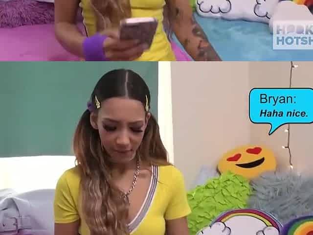 Sexy Slut Meets Guy Online For Random Fuck - Kitty Carrera And Random Guy