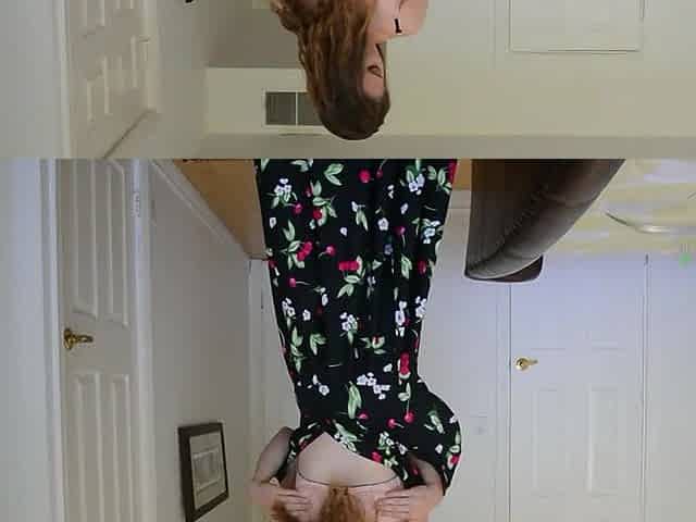 Kasey Warner disrobes off her costume to disclose the bush of a lifetime