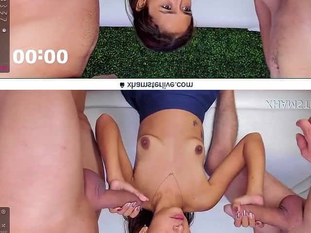 Amateur vixen crazy gangbang online video