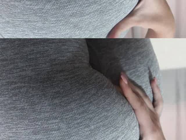 My Stepsister in Leggings Shows Her Big Ass Then in Leggings She Does Camel Toe Pussy Then Takes It off and Twerks