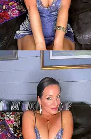 Beautiful blonde nanny and big boobed blonde MILF get pumped