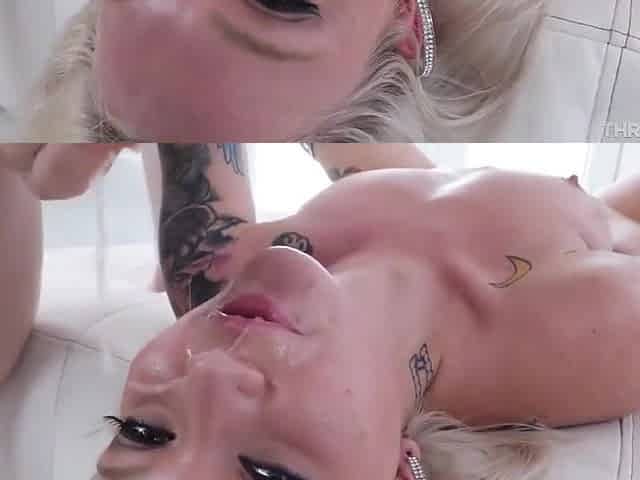 Dakota Skye - Throat Fuck And Facial