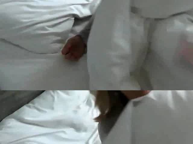 Blonde teen fingers pov style
