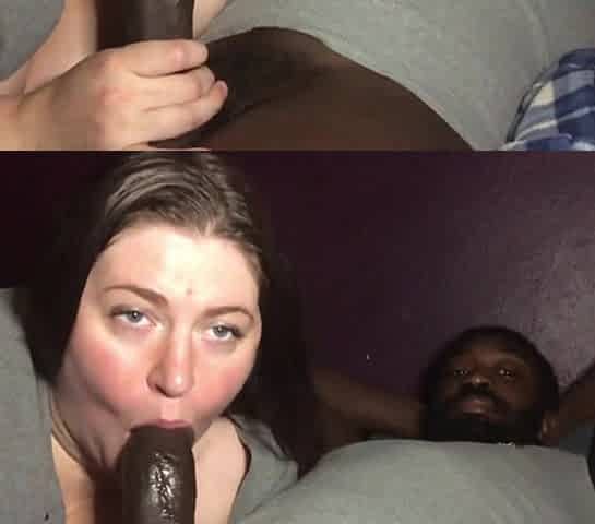 bbw enjoying licking and slurping some chocolate