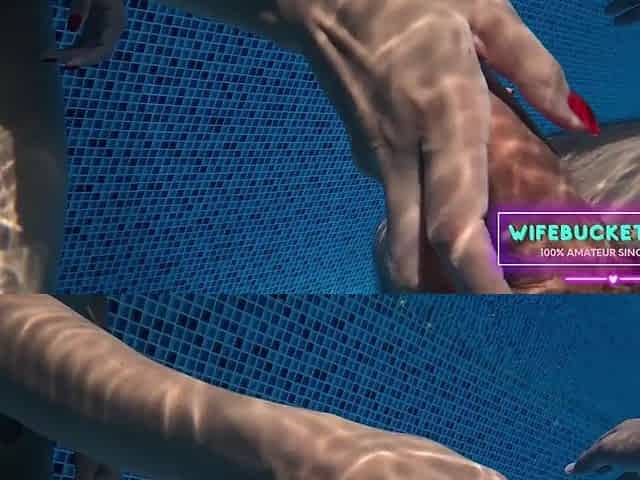 Amateur MILFs by Wifebucket - Our underwater vacation sex