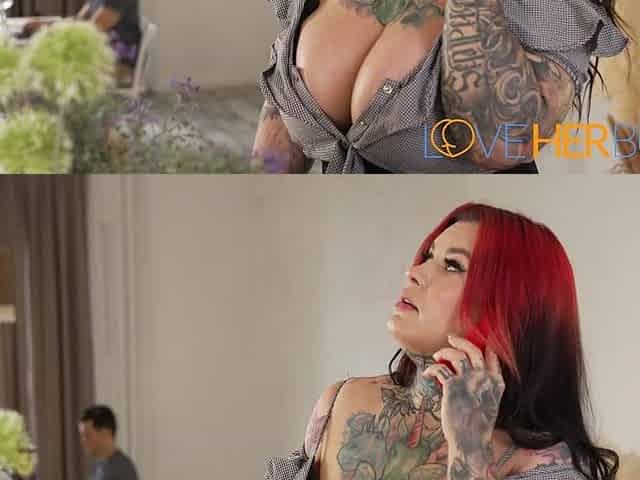 Large Booty Tattooed Angel Sabien DeMonia Sits On Face In advance of Screwing