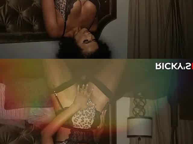 RICKYS ROOM - Hosting a Hawt Lesbo 3some Got My Jock So Hard