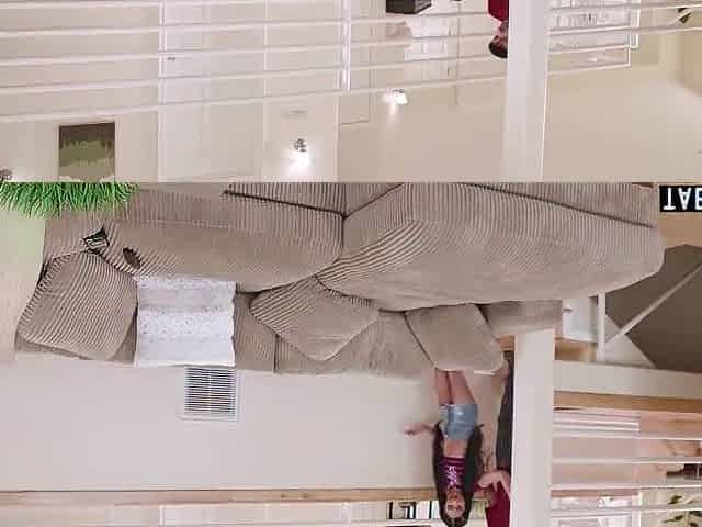 Cute ebony thot gets screwed in the booty by a large white ramrod
