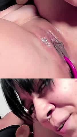 Lesbian Oral Turns Into a Scream Fest