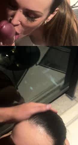 Tit fucked curvy busty brunette blowjob babe sexy pov hi def