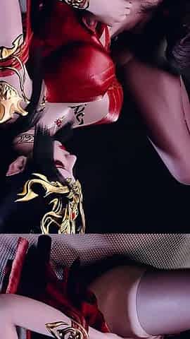 3D Hot Cosplay Mature MILF Cheating with BBC