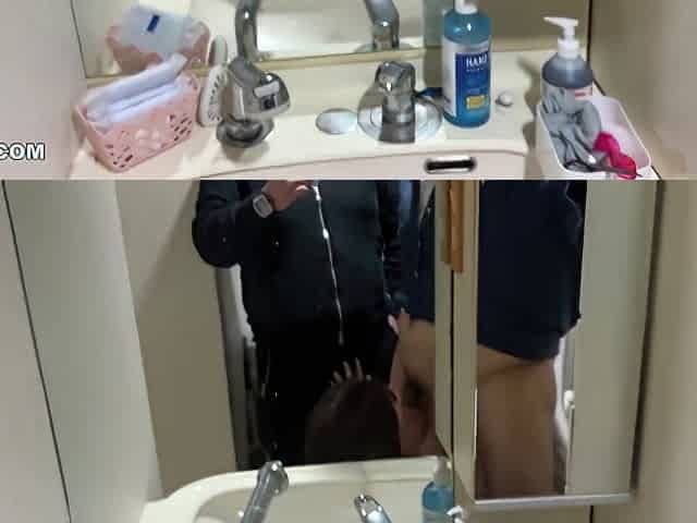 Cute Petite Japanese Teen 18+. Sex In A Bathroom