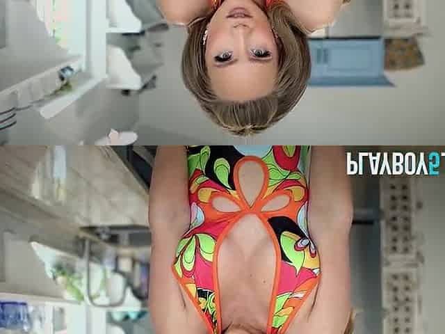 Aged honey with an astounding round bubble booty in a softcore porn movie