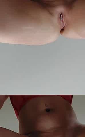 Horny MILF Masturbates 5.04 Mins Nude Squatting Over Your Face Spreading My Pussy and Twerking, Fingering Myself. Using My Wand