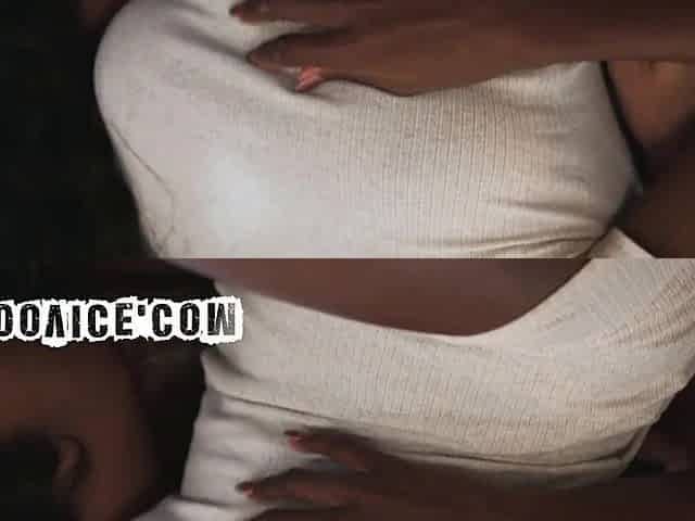 Porn Junkie Ebony Chick Drilled by Her Pervy Roommate