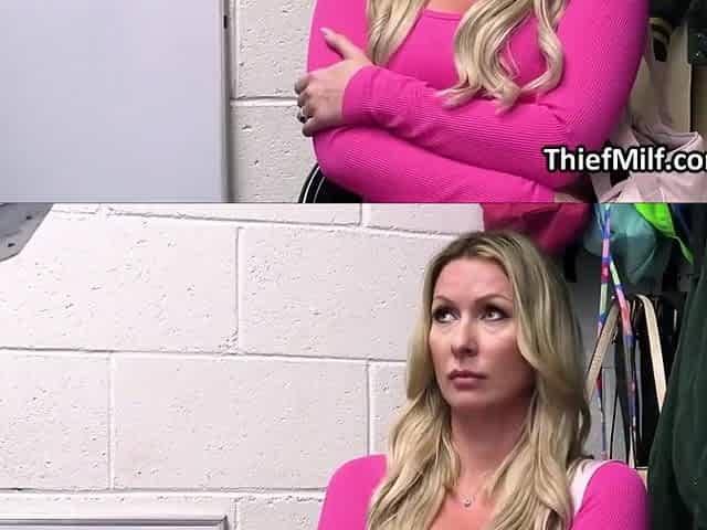 Yoga Equipment Stealing Stepmommy Screwed On The Office Floor