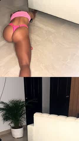 Nice amateur girl ass exposed wearing panties
