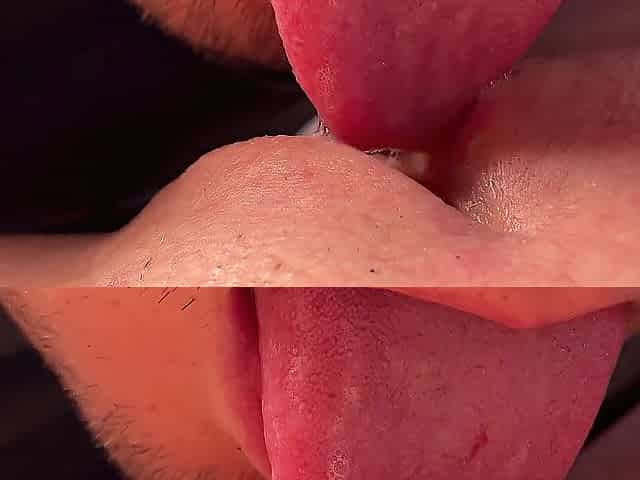 Gentle morning clitoral licking to climax