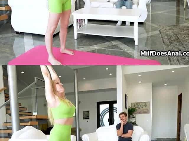 Butt fucking big-titted mom Yogi