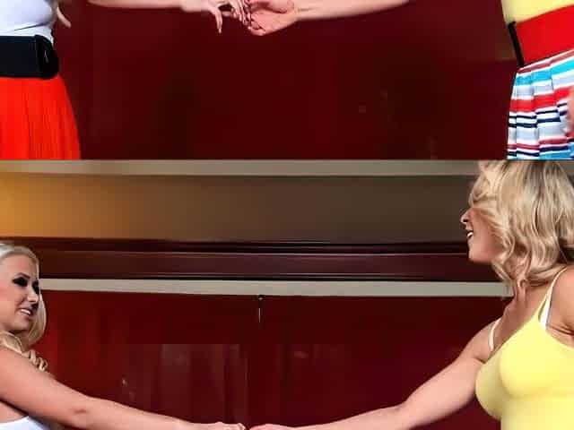 Puma Swede and Vega Vixen blonde babe pussy lick