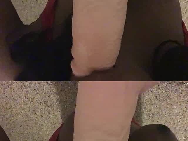 Black sweetheart gives sloppy BJ petite titties