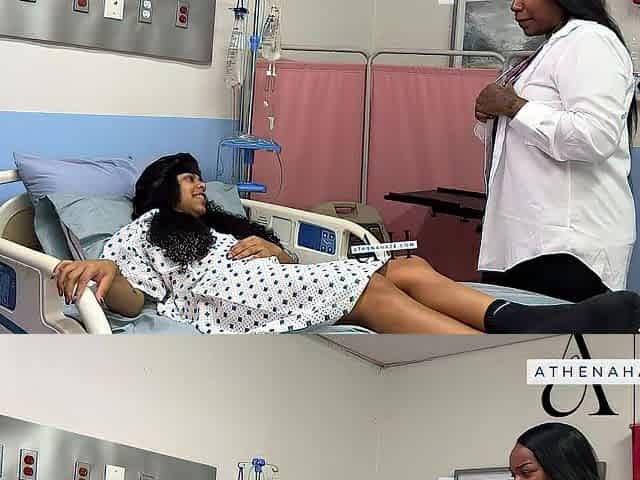 Patient gets Screwed by Doctor Athena Haze