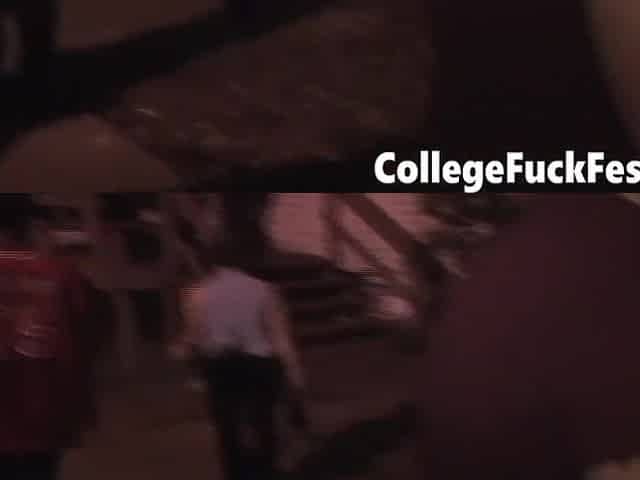 Sexy Slut Does Splits On Cock