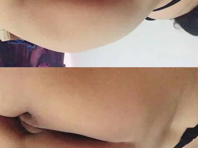 My Stepbrother Lets Me Film Her Huge Ass While She Gives Me a Blowjob