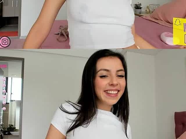 Cute Alice, a Skinny Girl with Small Breasts, Is a Naughty Stepdaddy's Girl Who Enjoys Being Degraded in Her Webcam Shows