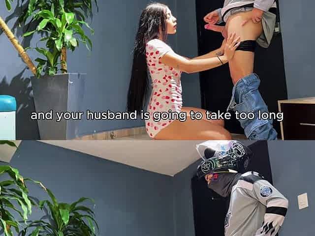 Beautiful Colombian Woman Can't Pay Her Debt... so She Spreads Her Legs While Her Husband Is Away! - Space Productions