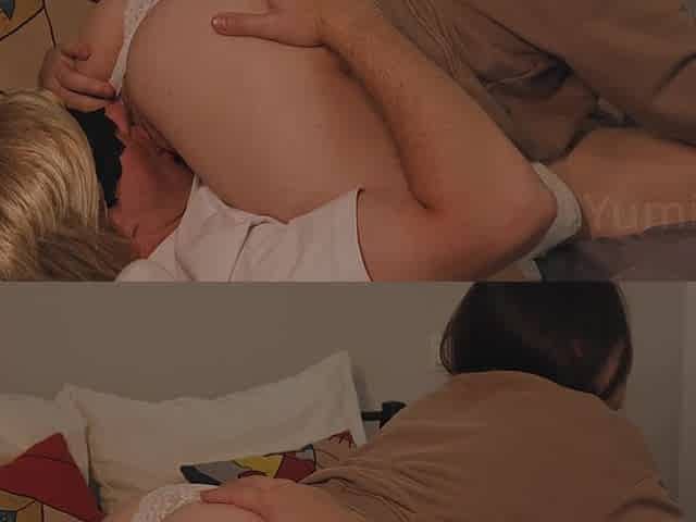 Juicy Pussy Licking and Sensual Sex with Real Orgasm. Amateur Couple