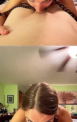 Daddy Gets Cum All Over My Pussy